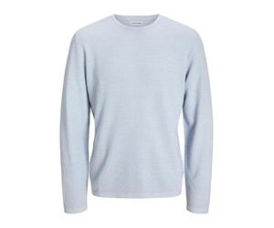 JJEGEORGE Noos - Cuello Redondo, Chambray Blue/Detail:w. Cloud Dancer, S