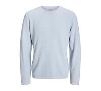 JJEGEORGE Noos - Cuello Redondo, Chambray Blue/Detail:w. Cloud Dancer, XL