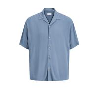 Jjejeff Resort Solid Shirt SS Sn, Blue Mirage., XS