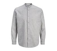 Jjesummer Linen Blend Band Camiseta L/S Sn, Vetiver, S