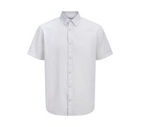 Jjesummer Linen Blend Camiseta S/S Sn, Blanco, S