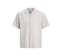 Jjesummer Linen Blend Resort Camiseta SS Sn, Vajilla, L