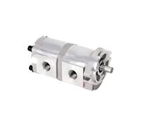 JJHQOKYNA Bomba hidráulica de Engranajes Doble HGP-33A-F14-14R con Brida for Aceite Alta presión(HGP-33A-F8-8R)