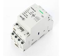 JJHQOKYNA Contactor CA Modular doméstico de 4 Polos con riel DIN, 16 A/20 A/25 A, 220 V/230 V, 50/60 Hz, 3 NA, 1 NC, 2(25a 4no)