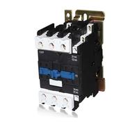 JJHQOKYNA Contactor de CA LC1D trifásico CJX2-4011 40A CJX2-5011 50A CJX2-6511 65A Cobre con Punta Plata(24v,CJX2-6511 1NO 1NC)
