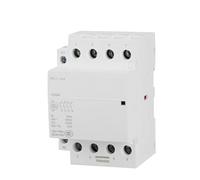 JJHQOKYNA Contactor magnético de CA Modular for Uso doméstico, 4 Polos, NO, for riel DIN, BCH8-100 VCT-100A, 1 Unidad(Customize)