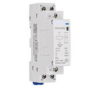 JJHQOKYNA Contactor Modular de CA doméstico NCH8-20A, 25A, 40A, 63A, 220V, 230V, 400V, 1NO, 1NC, 2NO, 2NC, 4NO, NCH8, 2, 4 Fases, 1 Unidad(NCH8-25A,2NC)