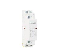JJHQOKYNA Contactor Modular doméstico HCH8-25 2P 16A 20A 25A 2NO o 2NC 1NO 1NC 220V(2P 25A 1NO1NC DC24V)