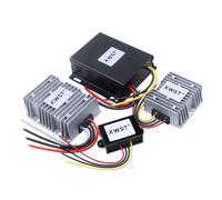 JJHQOKYNA Convertidor estabilizador de CC/CC 24 V a 36, inversor Elevador Potencia, regulador Voltaje 1-20 A, Modular for energía Solar Coche(20a Iron L)