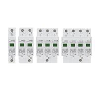 JJHQOKYNA Disyuntor SPD 1P/1P+N/3P/3P+N 20ka~40ka c Tipo~38.5vac.Protección contra sobretensiones doméstica Dispositivo descargador de bajo Voltaje(1P)