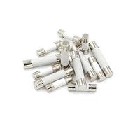 JJHQOKYNA Fusible 10 Piezas/Lote 5 * 20 mm 6 30 Fusibles de Tubo soplado rápido 250 V 0,1,2,3, 4 8 15 25 A cerámico(6x30,30A)