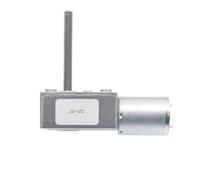 JJHQOKYNA Motorreductor helicoidal de CC JGY-370 con medidor luz, Eje Tornillo 6 mm x 50 Largo, Motor 12 V Alto par(24v,150)