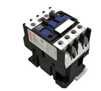 JJHQOKYNA Relé contactor electromagnético for Motor trifásico, 12 A, 3 Polos, 1 NA, CA 24 V, 110, 220, 380, Bobina CJX2-1210, Carril DIN de 35 mm