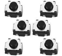 JJHXSM 6 microinterruptores de botón L R de 4,25 x 3,3 x 3,0 mm, botones L R, botones táctiles izquierdo y derecho, botones de parachoques para interruptor OLED, interruptor normal, consola de