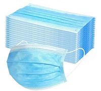 JJIIEE Filtros de Polvo Desechables de carbón Activado, Filtro de respiración Facial fácil de Usar, no Tejido de 3 Niveles para Adultos, niños y Ancianos (50 Piezas)