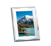 JJJing5 Marco de fotos con memoria Cuadro de montaje en mesa con marco 5x7, plateado, for paisaje Regalos de boda para parejas(5x7)