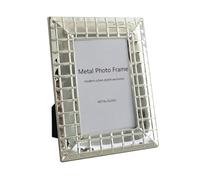 JJJing5 Marco de fotos con memoria la pared de galería 6x8 enmarca plata tablero y del marco montaje for el paisaje Regalos de boda para parejas(4x6)