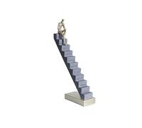 JJJing5 Sculptures - Escultura abstracta de resina, 1,2 kg, 6.2 x 2.8 x 14.6 pulgadas, decoración moderna del hogar, figura de pensador de escalera para decoración del hogar estética