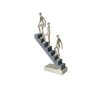 JJJing5 Sculptures - Escultura abstracta de resina, 1,2 kg, 6.2 x 2.8 x 14.6 pulgadas, decoración moderna del hogar, figura de pensador de escalera para decoración del hogar estética