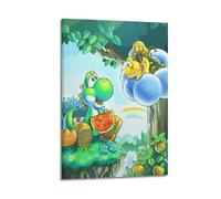 JJKKLB Yoshi - Póster decorativo con texto en inglés "Touch And Go", lienzo decorativo para pared e imagen artística moderna para decoración de dormitorio familiar, 60 x 90 cm