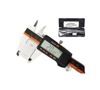 JJKKOZVQF Calibrador Digital de fracciones, micrómetro Digital, Regla, Calibre de Acero Inoxidable, calibradores Vernier, Instrumentos, Herramientas de medición, calibrador(Box Metal Caliper 3)
