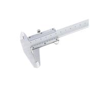 JJKKOZVQF Calibrador Vernier Calibre de Acero Calibradores metálicos Instrumentos de medición Herramientas de Carpintero Paquímetro Paquímetro Regla de Profundidad(Box Metal Caliper 3)