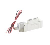 JJKKOZVQF Electroválvula eléctrica SY7220 C8, electroválvula electromagnética Doble de 2 Posiciones(SY7220-3GS-C8)