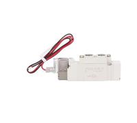 JJKKOZVQF Electroválvula neumática SY7220 02, electroválvula electromagnética Doble de 2 Posiciones(SY7220-6LD-02)
