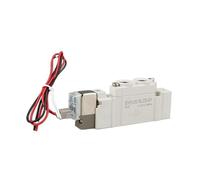 JJKKOZVQF Electroválvula neumática SY7220 C10, electroválvula electromagnética Doble de 2 Posiciones.(SY7220-4MSD-C10)