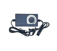 JJKKOZVQF Turbina centrífuga BFB1012H, soplador de 12 V, Ventilador 9733 de 97 x 94 x 33 mm, de 220 V a 12 V con Fuente de alimentación de Control de Velocidad(4.5A)