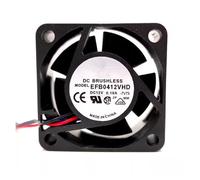 JJKKOZVQF Ventilador de refrigeración EFB0412HD DC 12 V 0,12 A 7600 RPM 4020 40 x 40 x 20 mm 2 Cables(3 -Wire)