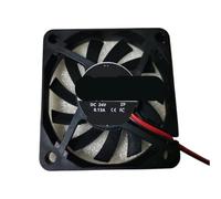 JJKKOZVQF Ventilador de refrigeración for Servidor de 2 Cables FD6010B4H-AP00, 24 V CC, 0,13 A, 60 x 60 x 10 mm