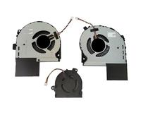 JJKSKV CPU For Computadora Portátil + GPU + Ventilador De Refrigeración Pequeño, Compatible con ASUS, ROG Strix GL703GS GL703GM GL703 S7B GL703GS-DS74 FK0A FK08 FK09 DC12V, Reemplazo del Refrigerador