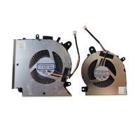 JJKSKV Ventilador De GPU Y CPU, Compatible con MSI, Compatible con Katana, GF76 Pulse GL76 MS-17L1 GF66 11UC Pulse GL66 11UEK MS-1581 MS-1583 Series DC5V, Enfriador De Computadora Portátil