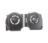 JJKSKV Ventilador de refrigeración GPU for CPU de Ordenador portátil, Compatible con ASUS,ROG Strix G513 G513QR G713 G713QR G533 G733 QR QS 13NR0540P02011 13NR0540P01011(Set1)