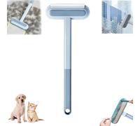 JJKTO 3 In 1 Multifunctional Cleaning Brush，Multifunctional Pet Hair Remover Removable,Reusable Animal Hair Removal Brush for Dogs and Cats Portable Fur from Carpet,Rugs,Sofa Hair Remover