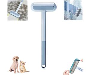 JJKTO 3 In 1 Multifunctional Cleaning Brush，Multifunctional Pet Hair Remover Removable,Reusable Animal Hair Removal Brush for Dogs and Cats Portable Fur from Carpet,Rugs,Sofa Hair Remover