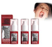 JJLBRO Spray de retardo de larga duración para hombre, spray retardado externo para hombre, crema de masaje de fuerza energética para hombre, mejora la calidad del amor y haz que te ame más (3 piezas)