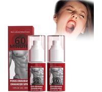 JJLBRO Spray de retardo de larga duración para hombre, spray retardado externo para hombre, crema de masaje de fuerza energética para hombre, mejora la calidad del amor y haz que te ame más (2 piezas)