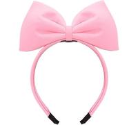 JJLFresheners 1 diadema rosa de Halloween con lazo para el pelo, diadema para mujer, accesorios de decoración de fiesta de cumpleaños, accesorios para el cabello, fácil de llevar