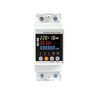 JJMVPD-63LWS Interruptor inteligente WIFI Medidor de energía Kwh Medición 63A Disyuntor Temporizador con protección de voltaje, corriente y fugas