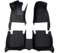 JJNIENUS Cobertura Completa Cuero Alfombrillas Coche para Hyundai i20 III 2020-2024, Personalizadas Moqueta Antideslizante Impermeable Protección Alfombrillas Accesorios Interior,A/Black