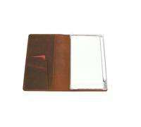 JJNUSA Funda de piel auténtica con soporte para bolígrafo para tablet Remarkable Pro Move de 7.3 pulgadas, funda tipo libro para Remarkable Pro Move, regalo de cumpleaños para él (marrón)