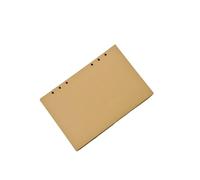 JJNUSA Papel de recambio A6, 80 hojas, 160 páginas, papel de hojas sueltas A6, 6 agujeros para cuaderno de 6 anillos, rellenables, cuaderno, planificador, diario, organizador de pintura, en blanco
