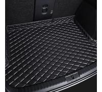 JJQFLB Alfombrilla para Maletero de Coche Personalizada, Compatible con Alfa Romeo Giulia 2017-2021, Alfombrilla para Carga Lateral Alta, Impermeable,1-All Black