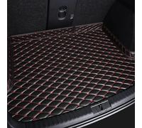 JJQFLB Alfombrilla para Maletero de Coche Personalizada, Compatible con Smart forfour 2015+, Alfombrilla para Carga Lateral Alta, Impermeable,4-Black+Red