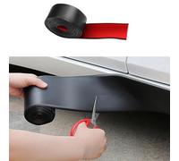 JJQFLB Protector de Faldones Laterales de Coche, Compatible con Citroen Berlingo e-Berlingo, 1 m de Goma Antiarañazos, Tira Anticolisión,1-Black 5cm×1M