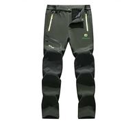 jjqnkjxc Jean Hombre Forro Polar M-e.r_lo Transpirable Pantalones Calentadores para Invierno - para la Ciudad y el Diario, verde, S