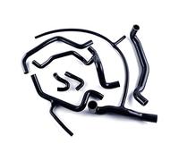 JJRFVBGT Compatible con VW para Golf 3 VR6 Mk3 para Jetta Vento A3 para Passat 1994 1995 1996 1997 1998 para LHD Radiador Refrigerante Mangueras Kit De Tubería Radiador de Manguera(Black)