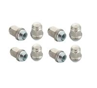 JJRFVBGT Contratuerca De Rueda Compatible con Jeep para Cherokee para Commander para Wrangler, para Wrangler JK TJ 1/2-20 Tuercas De Rueda 6036747AA Hex 19 Mm, 35 Mm De Alto (8 Piezas)